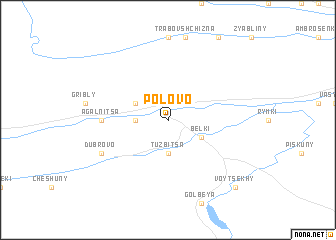 map of Polovo