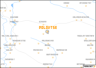 map of Polovtse