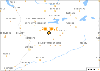 map of Polov\