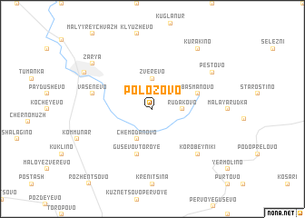 map of Polozovo