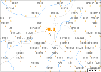 map of Polo