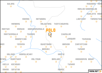 map of Po Lò