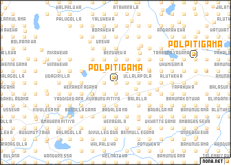 map of Polpitigama