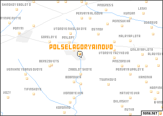 map of Polsela Goryainovo