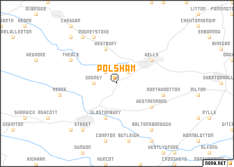 map of Polsham