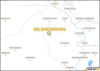 map of Polska Cerekiew