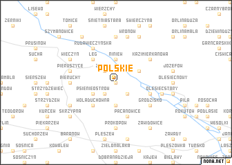 map of Polskie