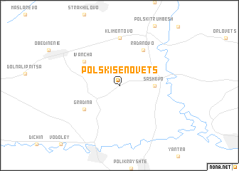 map of Polski Senovets