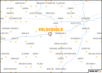 map of Polskowola