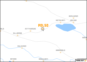 map of Polso