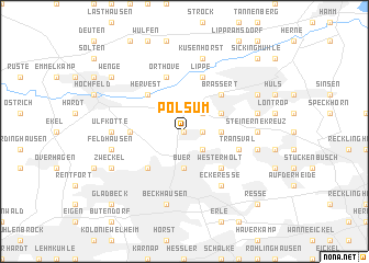 map of Polsum