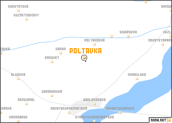 map of Poltavka