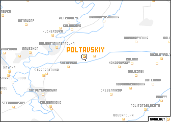 map of Poltavskiy