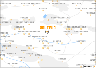 map of Poltevo