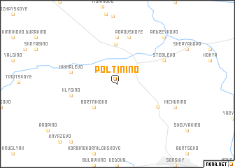 map of Poltinino