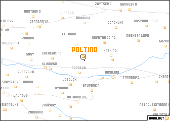map of Poltino