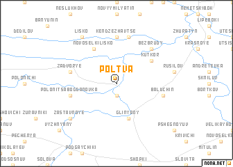 map of Poltva