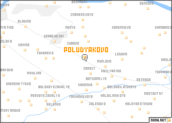 map of Polud\