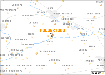 map of Poluektovo