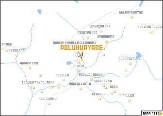 map of Poluhuayane