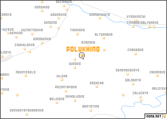 map of Polukhino