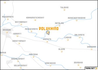 map of Polukhino