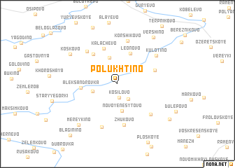 map of Polukhtino