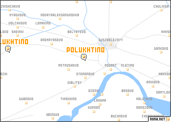 map of Polukhtino