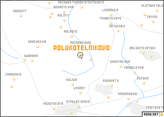 map of Polukotel\