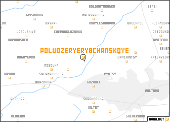 map of Poluozërʼye Rybchanskoye