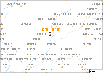 map of Poluvsie