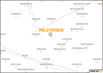 map of Poluyanovo