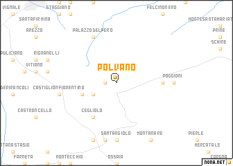 map of Polvano