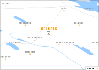 map of Polvela