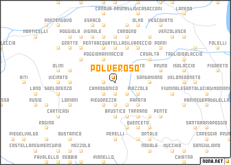 map of Polveroso