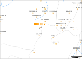 map of Polvero