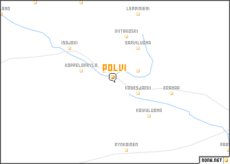 map of Polvi