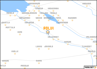 map of Polvi