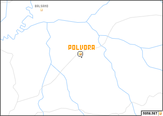 map of Pólvora