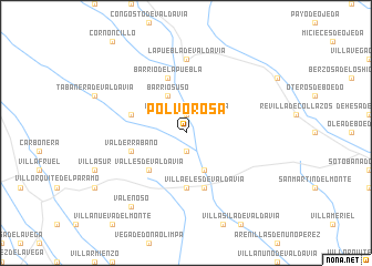 map of Polvorosa