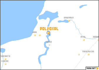 map of Polvoxal
