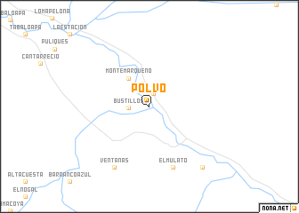 map of Polvo