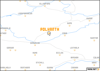 map of Polwarth