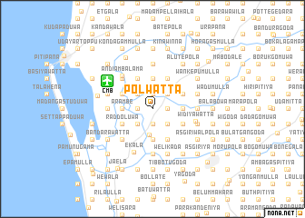 map of Polwatta