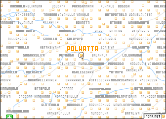 map of Polwatta