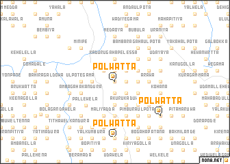 map of Polwatta