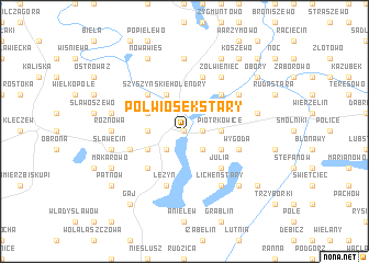 map of Półwiosek Stary