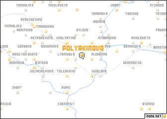 map of Polyakinovo