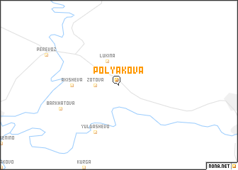 map of Polyakova