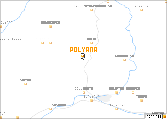 map of Polyana